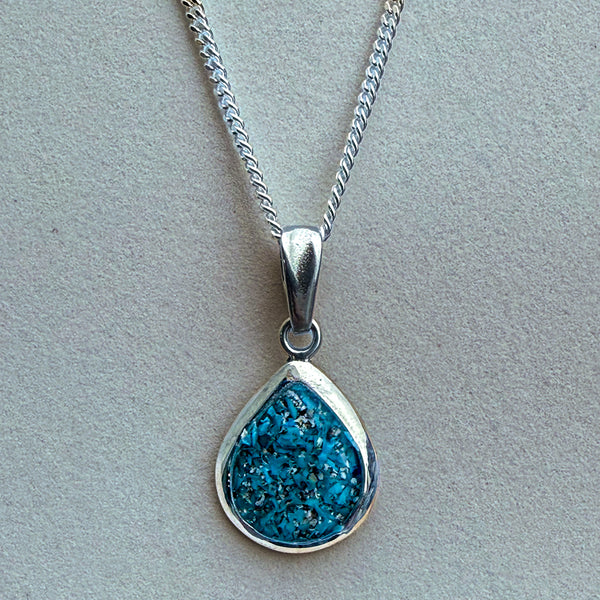 Ashes Tear Drop Pendant