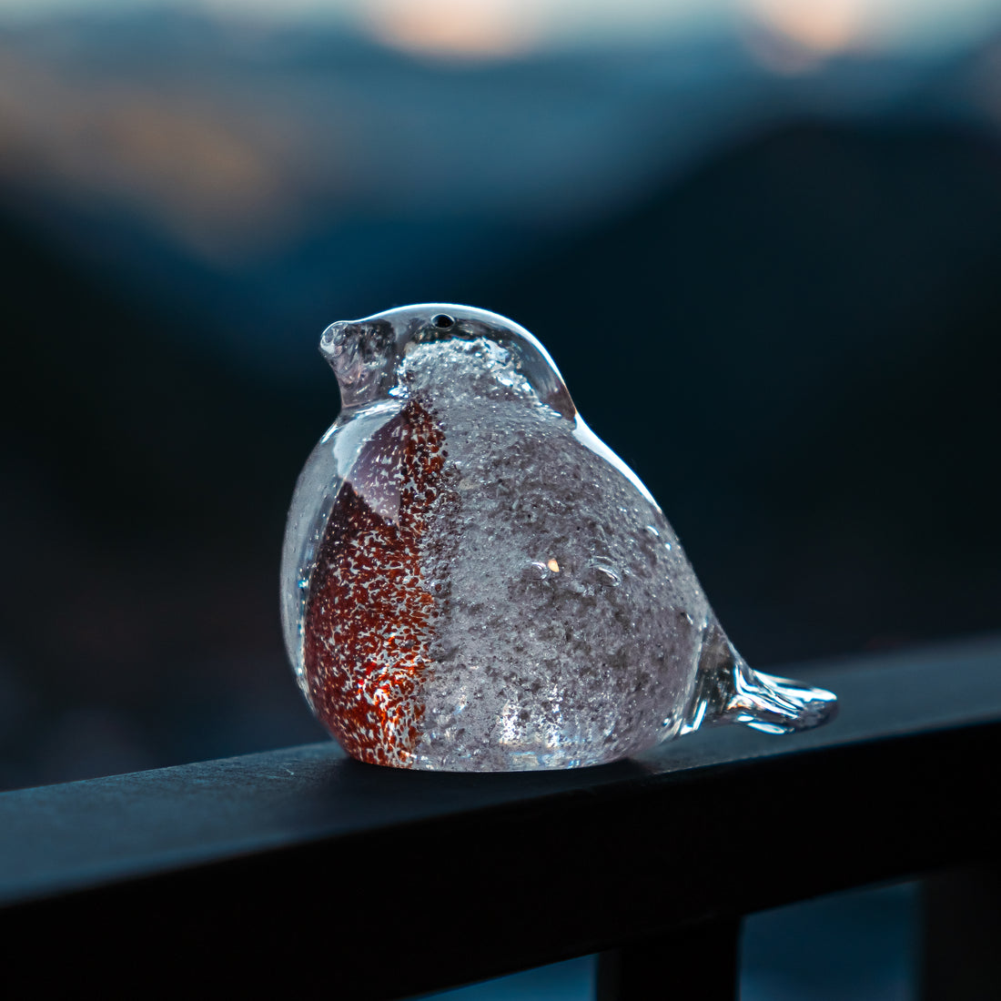 Ashes to Glass Robin memorial