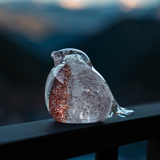 Ashes to Glass Robin memorial