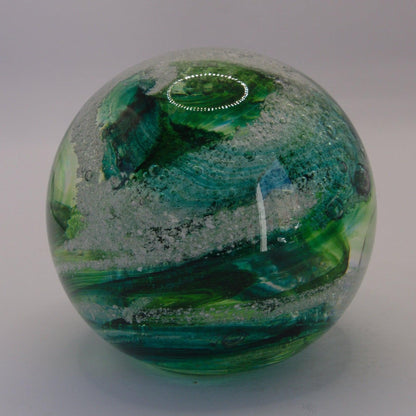 Ashes to Glass Round Paperweight