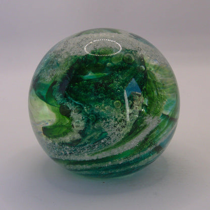 Ashes to Glass Round Paperweight