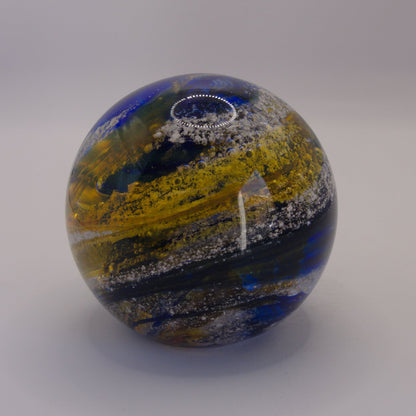 Ashes to Glass Round Paperweight