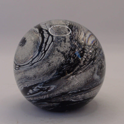 Ashes to Glass Round Paperweight