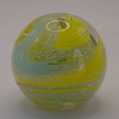 Ashes to Glass Round Paperweight