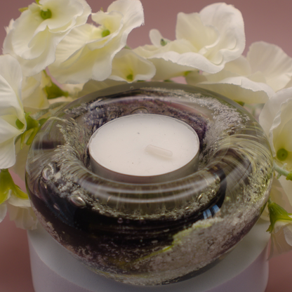 Ashes to Glass Candle Holder