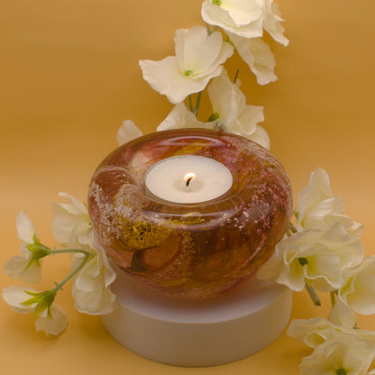 Ashes to Glass Candle Holder