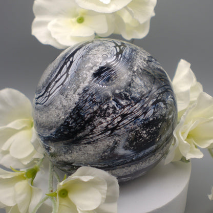 Ashes to Glass Round Paperweight