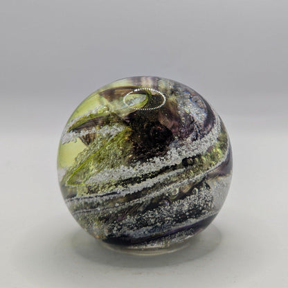 Ashes to Glass Round Paperweight