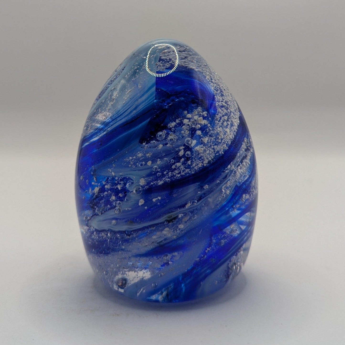 Ashes to Glass Oval Paperweight