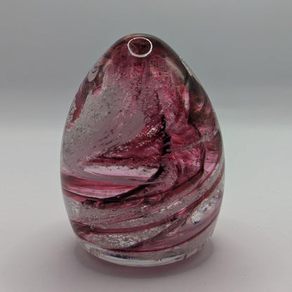 Ashes to Glass Oval Paperweight