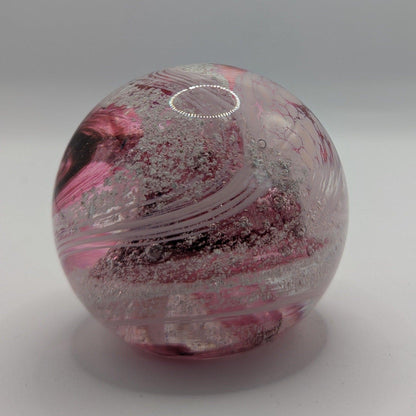 Ashes to Glass Round Paperweight