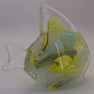 Ashes into glass fish