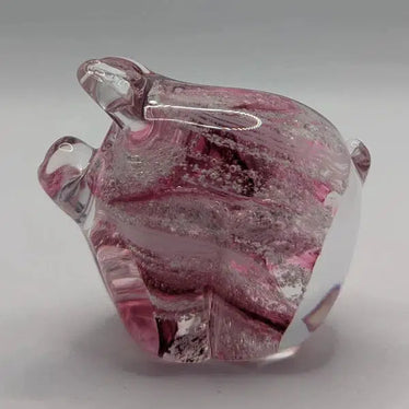 Ashes to glass pig