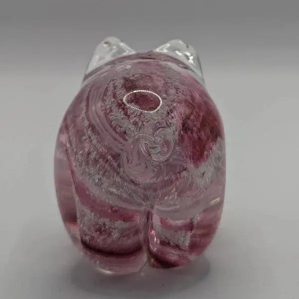 Ashes to glass pig