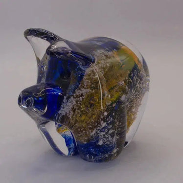 Ashes to glass pig