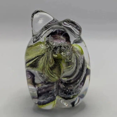 Ashes to glass pig