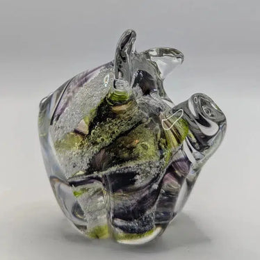 Ashes to glass pig