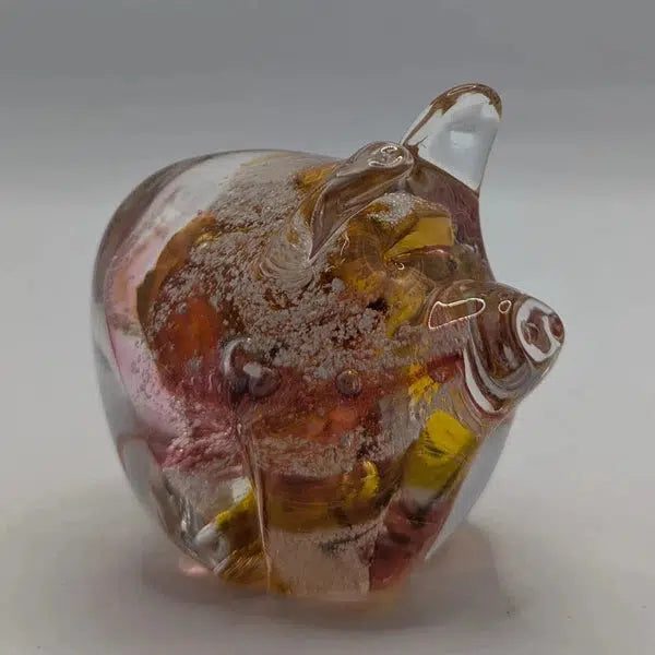 Ashes to glass pig