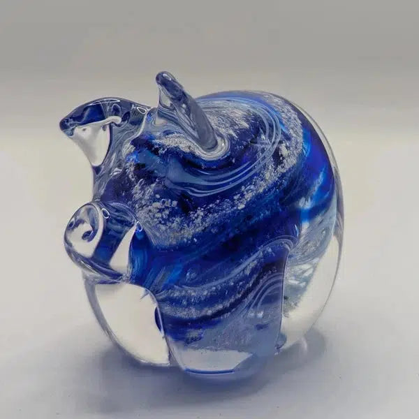 Ashes to glass pig