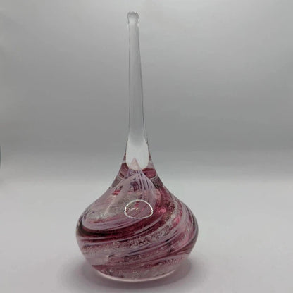 Ashes to Glass Ring Stand-Cremation Ashes Glass-Stuart Wiltshire Glass Outlet-Marbled with Ashes-Stuart Wiltshire Glass Ltd