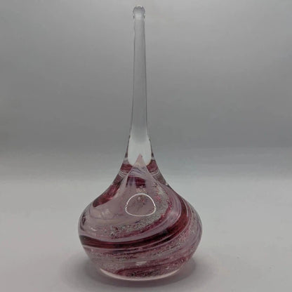 Ashes to Glass Ring Stand-Cremation Ashes Glass-Stuart Wiltshire Glass Outlet-Marbled with Ashes-Stuart Wiltshire Glass Ltd