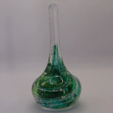 Ashes to Glass Ring Stand-Cremation Ashes Glass-Stuart Wiltshire Glass Outlet-Marbled with Ashes-Stuart Wiltshire Glass Ltd