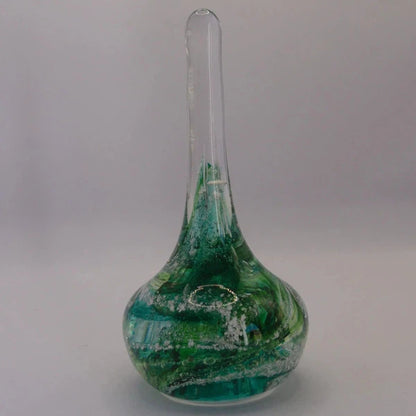 Ashes to Glass Ring Stand-Cremation Ashes Glass-Stuart Wiltshire Glass Outlet-Marbled with Ashes-Stuart Wiltshire Glass Ltd