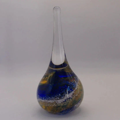 Ashes to Glass Ring Stand-Cremation Ashes Glass-Stuart Wiltshire Glass Outlet-Marbled with Ashes-Stuart Wiltshire Glass Ltd