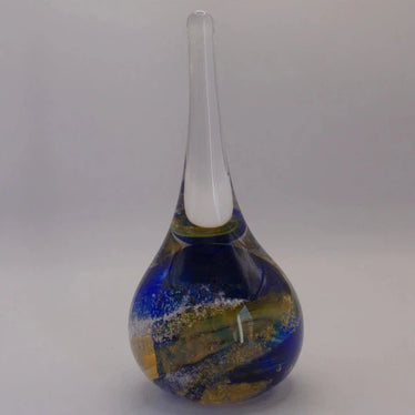 Ashes to Glass Ring Stand-Cremation Ashes Glass-Stuart Wiltshire Glass Outlet-Marbled with Ashes-Stuart Wiltshire Glass Ltd