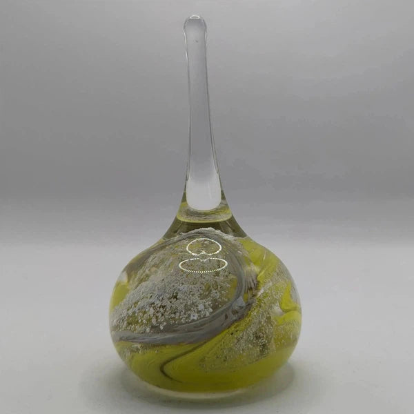 Ashes to Glass Ring Stand-Cremation Ashes Glass-Stuart Wiltshire Glass Outlet-Marbled with Ashes-Stuart Wiltshire Glass Ltd