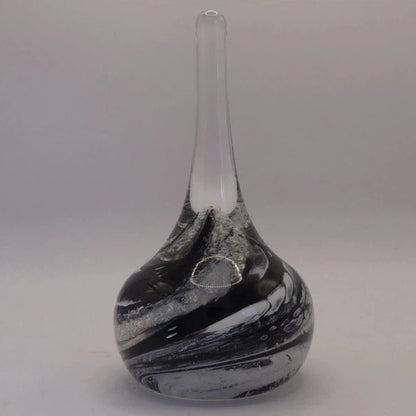 Ashes to Glass Ring Stand-Cremation Ashes Glass-Stuart Wiltshire Glass Outlet-Marbled with Ashes-Stuart Wiltshire Glass Ltd