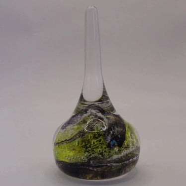 Ashes to Glass Ring Stand-Cremation Ashes Glass-Stuart Wiltshire Glass Outlet-Marbled with Ashes-Stuart Wiltshire Glass Ltd