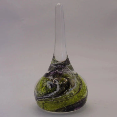 Ashes to Glass Ring Stand-Cremation Ashes Glass-Stuart Wiltshire Glass Outlet-Marbled with Ashes-Stuart Wiltshire Glass Ltd