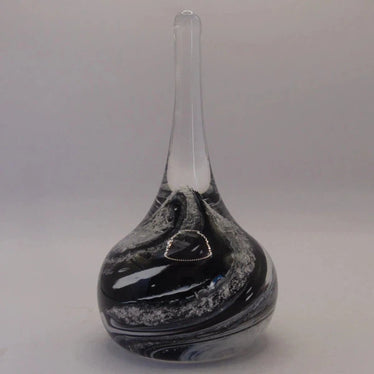 Ashes to Glass Ring Stand-Cremation Ashes Glass-Stuart Wiltshire Glass Outlet-Marbled with Ashes-Stuart Wiltshire Glass Ltd