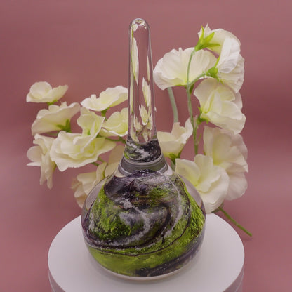 Ashes to Glass Ring Stand