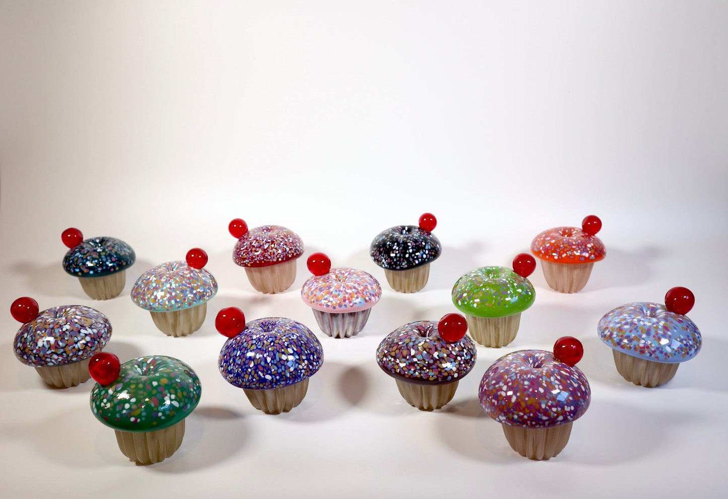 Glass cup cakes